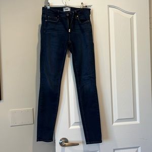 Paige Skinny Jeans Dark Blue